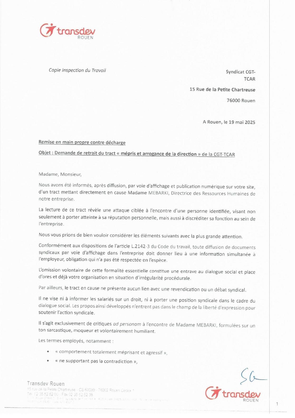 Mise en demeure 20 05 2025 page 0001