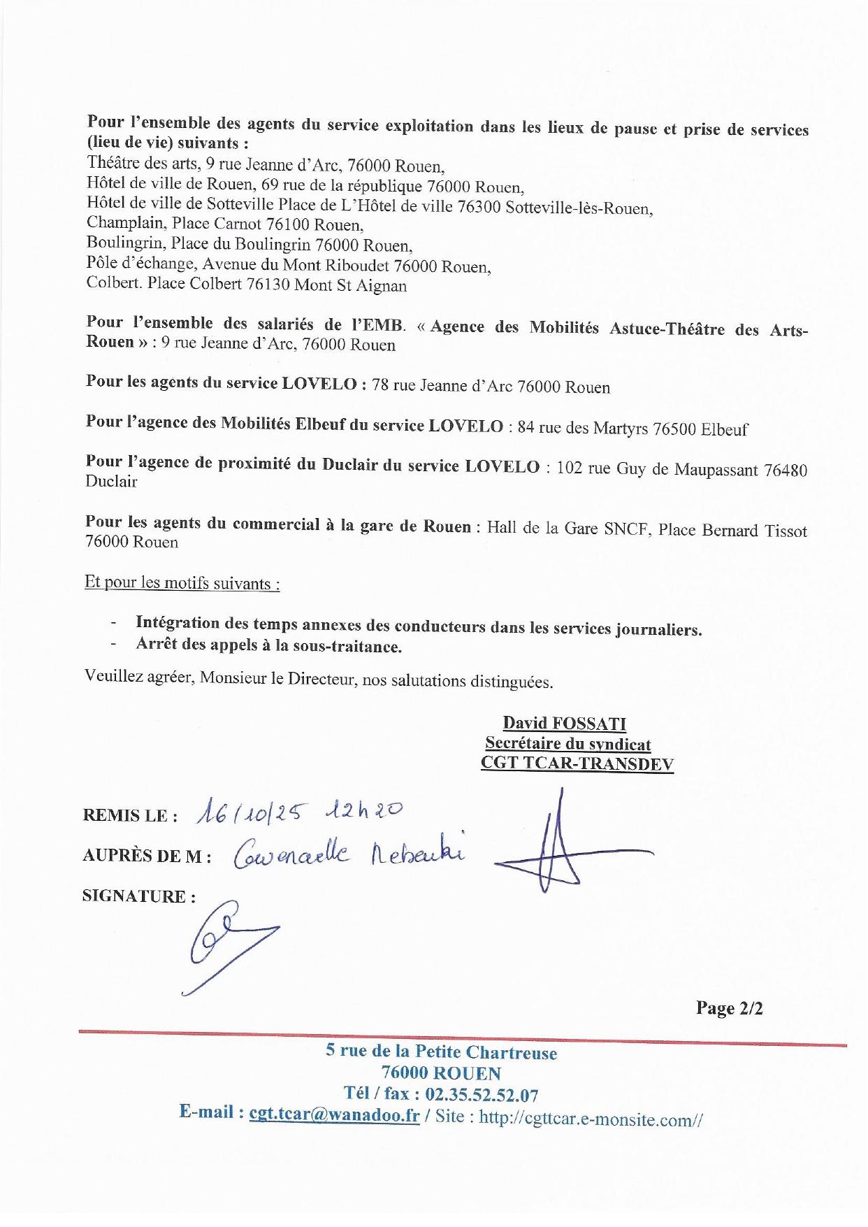 Preavis greve 16 octobre 2025 signe page 0002