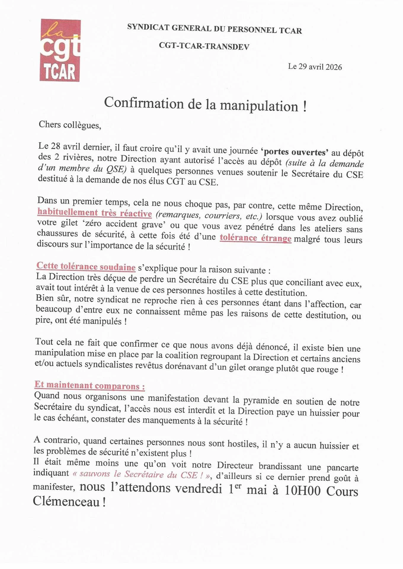 Tract 1