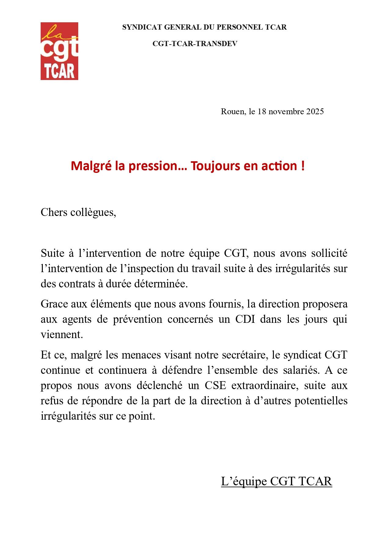 Tract du 18 novembre 2025 page 0001